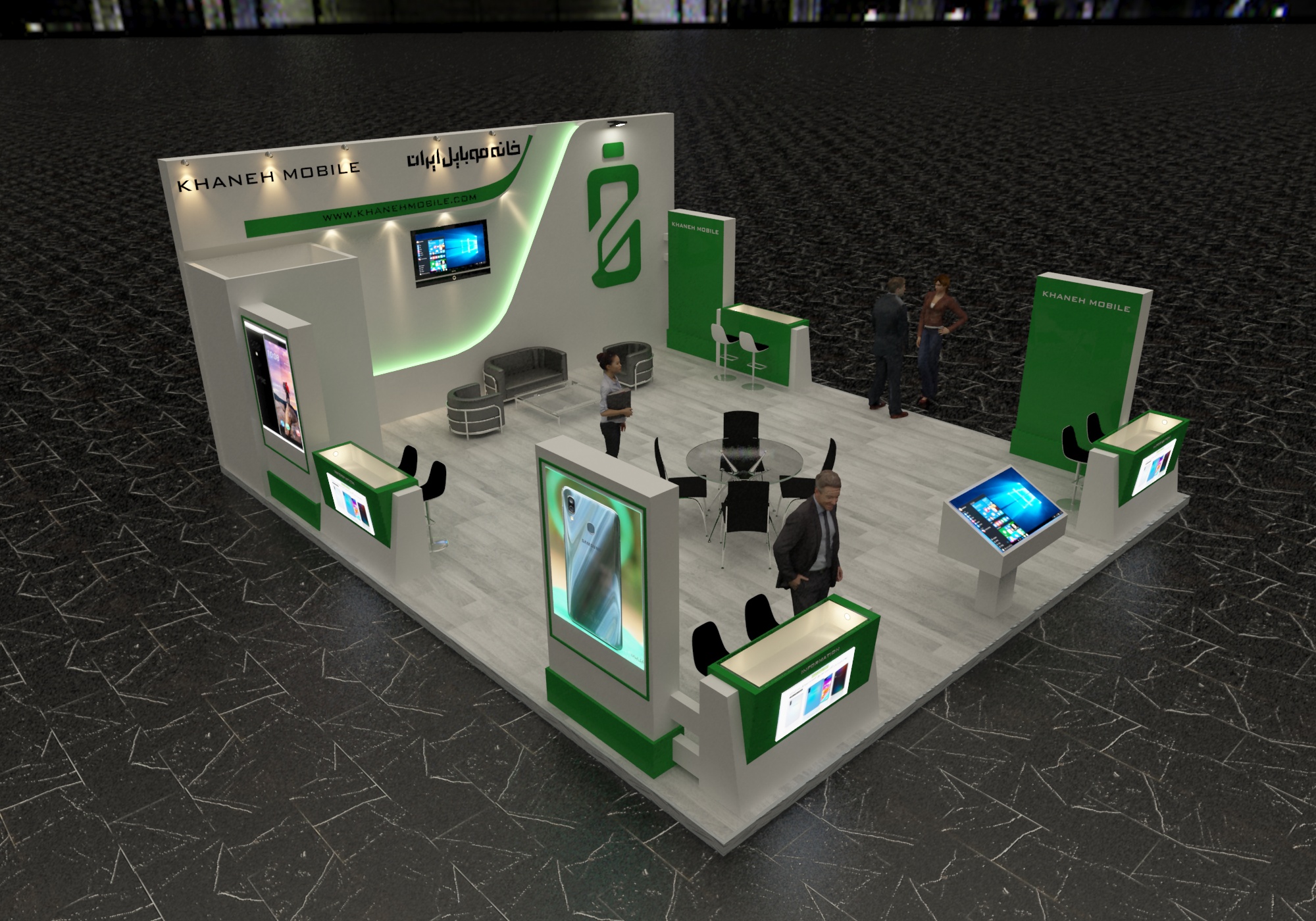 k0002 ساخت غرفه نمایشگاه