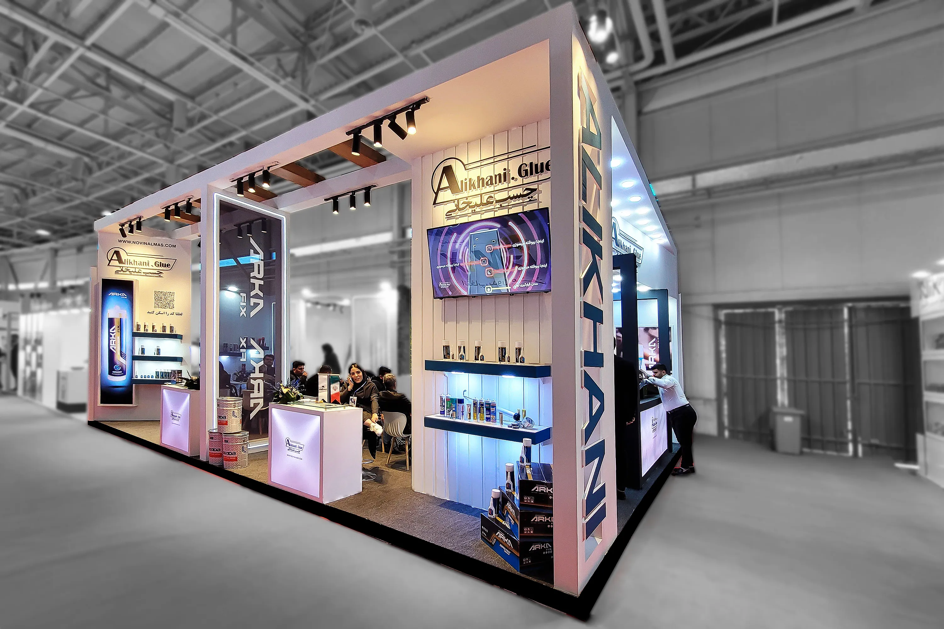 تیزر غرفه سازی کبیرسازان