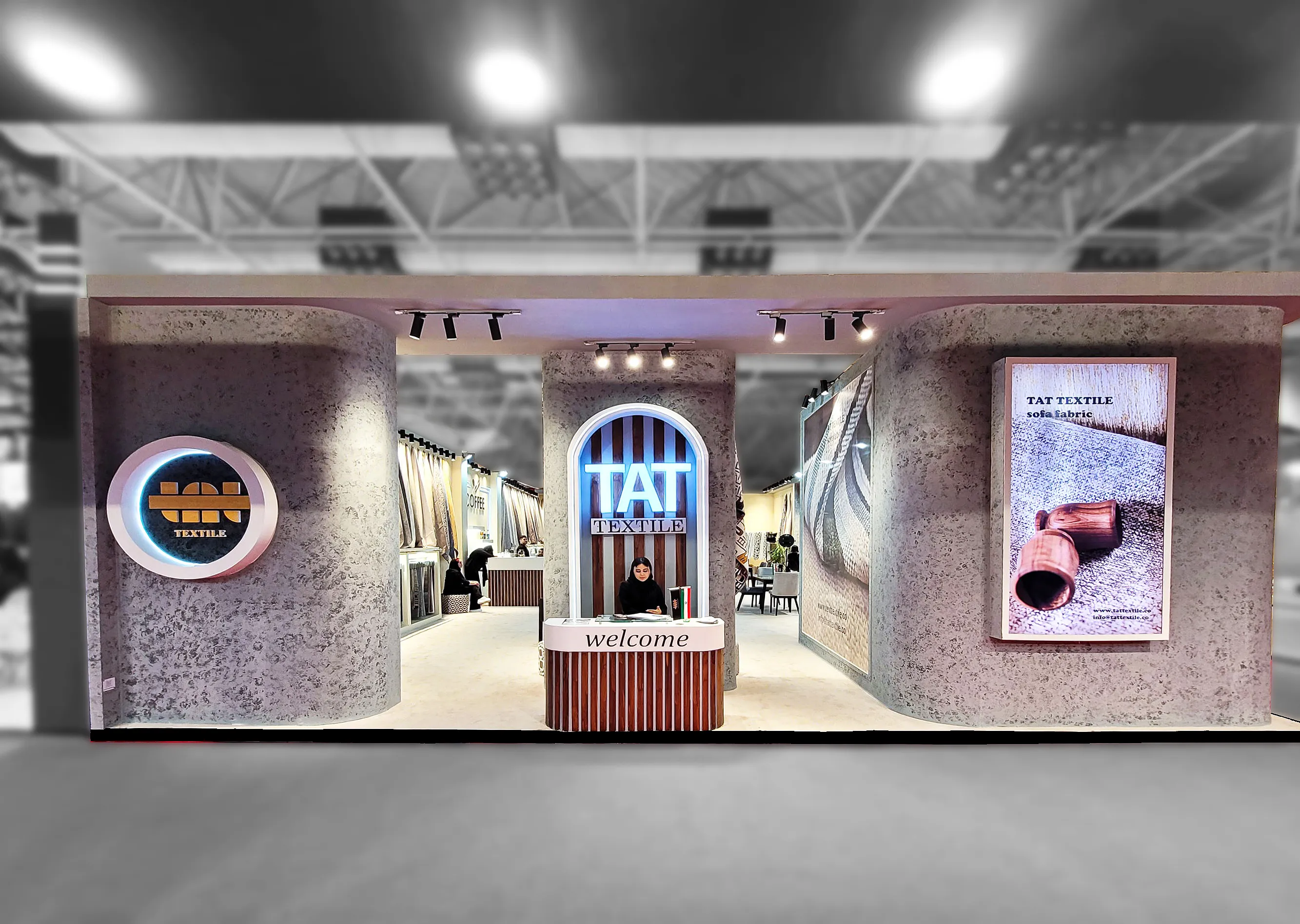 غرفه سازی با رنگ خاص غرفه سازی با نور مخفی