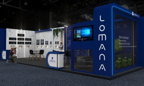 طراحی غرفه با رنگ خاص