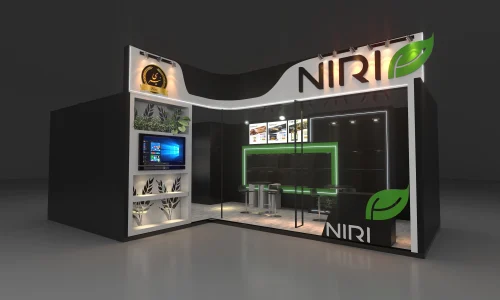 طراحی غرفه مدرن