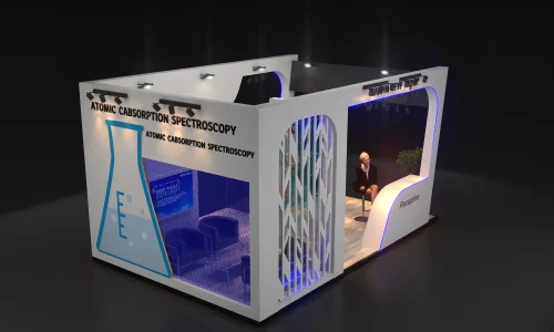 طراحی غرفه به سبک مدرن