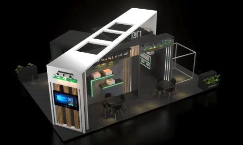 طراحی غرفه باز